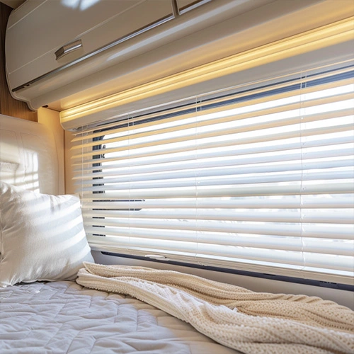 RV Faux Wood Blinds 